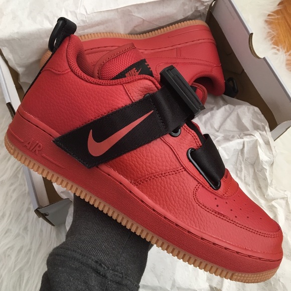 air force 1 utility dune red